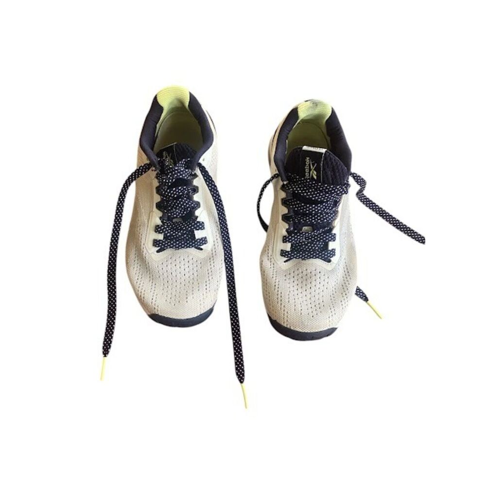 Reebok Nano X1 Les Mills Women's Training Shoes Size 8 Beige Navy GZ8941 HIIT